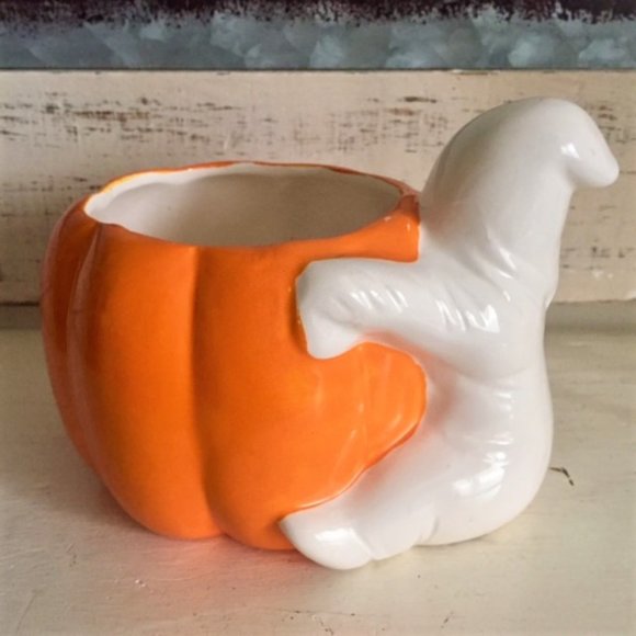 Vintage 1960's Nancy Pew Halloween Planter/Bowl - Picture 2 of 7